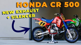 Pro Circuit Sent my Honda CR 500 back with a BRAND NEW Exhaust [upl. by Forsyth]