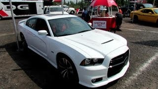 2012 Dodge Charger SRT8 Exterior and Interior  2012 Nascar Napa Auto Parts 200 Montreal [upl. by Annecorinne]