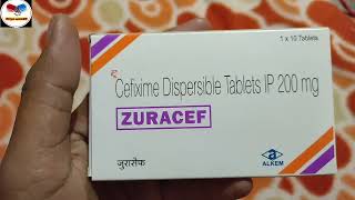 Zuracef Dispersible Tablet । cefixime tablet IP 200mg । Unique Medicine [upl. by Kurth811]