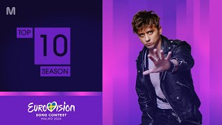 Eurovision 2024 Season • Top 10 [upl. by Sel]