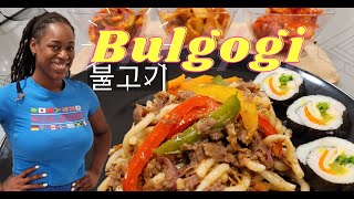 Easy Beef Bulgogi Recipe Korean beef BBQ 막불고기 [upl. by Solracnauj]