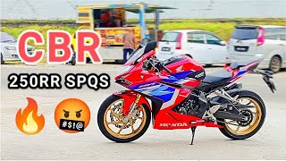 HONDA CBR 250RR SPQS MALAYSIA 2024 🔥  POV  BACK FROM WORK  DAH CUT OFF KE [upl. by Ikkin]