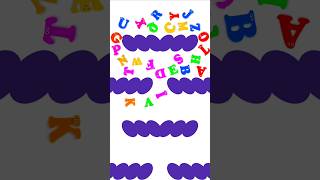 Abcd Alphabet Simple Marble King Battle abcd abc alphabet learning learnenglish alphabets [upl. by Nehpets]