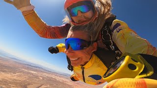 Jennifer Letvin  Tandem Skydive in Las Vegas at Skydive Fyrosity® [upl. by Pavyer]