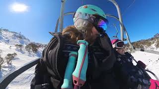 Ski Season  Perisher  2024  week 4  part 1 [upl. by Enitsuga]