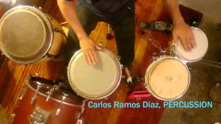 Cuban conga comparsa for percussion set [upl. by Victoria]