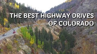 3 Best Highway Drives in Colorado [upl. by Goodden]