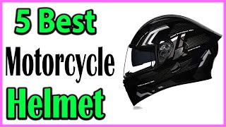 TOP 5 Best Motorcycle Helmet Review 2024 [upl. by Illoh393]