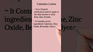 Calamine Lotion  Formulation and Uses of Calamine Lotion  Medi Queries [upl. by Priscella]