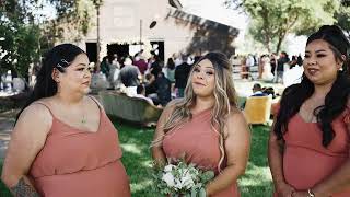 Full Wedding Highlight Film at Grangeville Oaks  Lemoore CA  Drew Zavala Media [upl. by Ellennej]