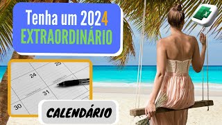 DEFINITIVAMENTE o MELHOR Calendário dinâmico para Planilha Excel VBA com passo a passo [upl. by Airottiv295]