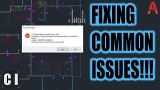 Fixing AutoCADs Most Common Issues in 10 Minutes [upl. by Ab493]