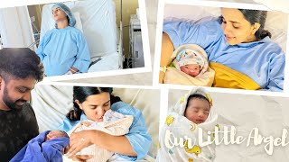 Birth Vlog 👶🏻🐣🧿 Our Little Angel 💫  Malavika Krishnadas  Thejus Jyothi [upl. by Damas]