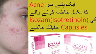 Isotretinoin Capsule Review  Treatment of Severe Acne Advantages and Disadvantages of Isotretinoin [upl. by Melody]