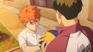 Haikyuu ハイキュー Temporada 2 Episodio 1 Hinata y Kageyama CONOCEN a Ushijima Wakatoshi Ushiwaka [upl. by Elaine285]