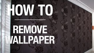 How To Remove Wallpaper  Bunnings Warehouse [upl. by Fadden]