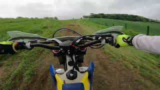 Wally Searle Ashdown MX 2024 lap4 [upl. by Nylkaj424]