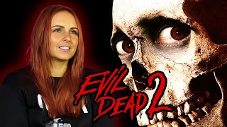 EVIL DEAD 2 1987 🪚 First Time Watching 🎬 Movie Reaction [upl. by Yelram]