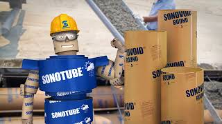 Sonoman says Sonotube® Sonovoid® Round Concrete Forms Flexible and fast [upl. by Enutrof]