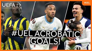 UEL Acrobatic Goals  Sow Aubameyang Alli [upl. by Ahsinaj535]