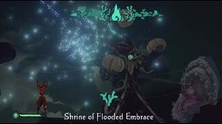 how to do Shrine of Flooded Embrace and its 5 Secret Journals Sea of Thieves [upl. by Akinyt]