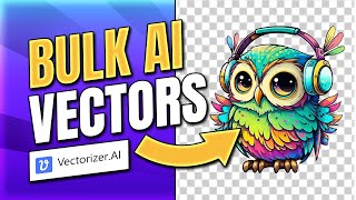 How to Vectorize your Ai Art in BULK🤯 MyDesigns Tutorial [upl. by Ylerebmik633]