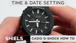 How To Change Time On A GShock Watch [upl. by Polash]