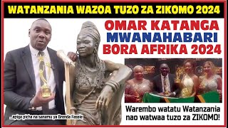 OMAR KATANGA MWANAHABARI BORA AFRIKA 2024 AONGOZA WAREMBO KUZOA TUZO ZA ZIKOMO [upl. by Krista]