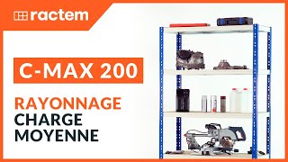 Rayonnage métallique CMax 200 pour Charge Moyenne [upl. by Nessi762]