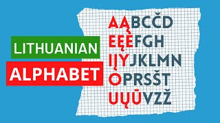 Learn Lithuanian ALPHABET in 120 Seconds [upl. by Nnybor960]