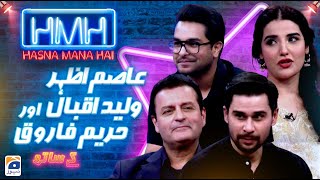 Hasna Mana Hai with Tabish Hashmi  Best of Asim Azhar Hareem Farooq amp Waleed Iqbal  Geo News [upl. by Ilrac]