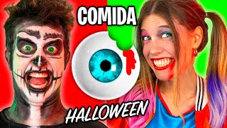 HARLEY QUINN y JACK ESQUELETON PROBANDO DULCES DE HALLOWEEN 👁️🎃  El Show de Tekendo y Laia Oli 10 [upl. by Ekal]