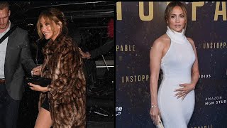 Jennifer Lopez Turns Heads in London – Leggy Look Amid Ben Affleck Divorce News [upl. by Kendrah]