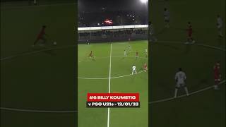 😲 AMAZING halfway line goal  Billy Koumetio’s Goal of the Season contender lfc shorts [upl. by Erialcyram970]