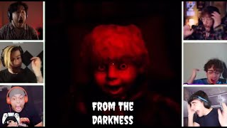 Gamers React to the Dolls Jumpscare  From The Darkness [upl. by Radmilla]