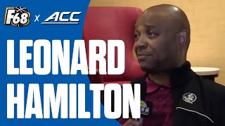 Leonard Hamilton wants to keep coaching as long as I possibly can  ACC MEDIA DAY [upl. by Hillman]