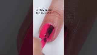 China Glaze Summer 2023 “TanBurrIne” chinaglaze nailpolish [upl. by Sherl]