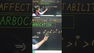 Factors affecting stability of Carbonation shorts ias upsc science chemistry ssc cgl neet [upl. by Aenal124]