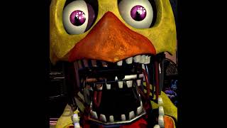 Withered Chica FNaF in Real Time Voice Line Animated [upl. by Hurlee]