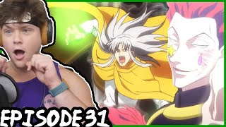 HISOKAS FIRST NEN FIGHT  HISOKA VS KASTRO  Hunter x Hunter REACTION Episode 31 [upl. by Sudhir]