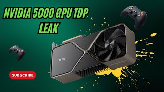 Nvidia 5000 GPUs TDP Secrets REVEALED [upl. by Clova431]