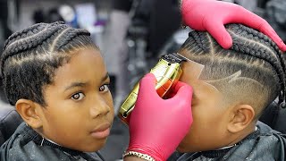 🔥WOW🔥 BEST KIDS HAIRCUT EVER RED PRO CORDLESS COLLECTION TRIMMER HAIRCUT TUTORIAL [upl. by Atikal]