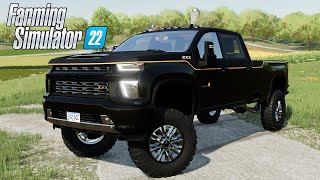 FS22  Carhartt Edition Chevy Silverado [upl. by Conn]