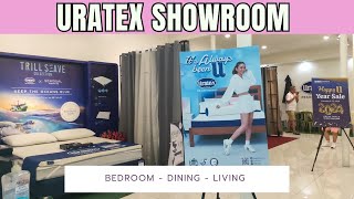 URATEX SHOWROOM ang ganda pala 😍  Discounted  Mattress Hunting [upl. by Raddie]