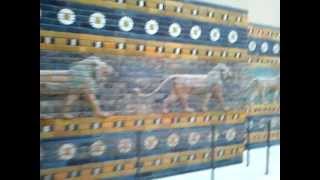 Babylon Procession street Pergamon Museum Berlin Germany [upl. by Akenom]