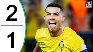 Al Nassr vs Damac 21 Highlights  CRISTIANO RONALDO SUPER FREE KICK [upl. by Polak]