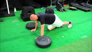 Plyo Pushup from Rest  andrewsacksperformancecom [upl. by Narmis]