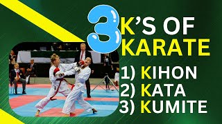 THE THREE KS OF KARATE KIHON KATAKUMITE [upl. by Euqinim]