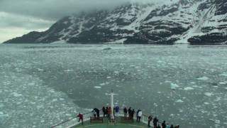 Hubbard Glacier Timelapse 2 of 2 [upl. by Flanna127]