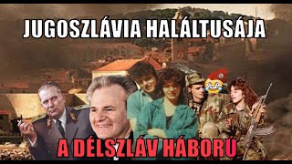 Jugoszlávia haláltusája a délszláv háború [upl. by Ahsenwahs]